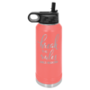 Coral 32oz Water Bottle
